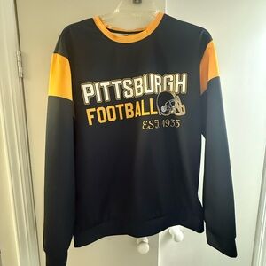 Pittsburgh Football Black and Yellow Sweater